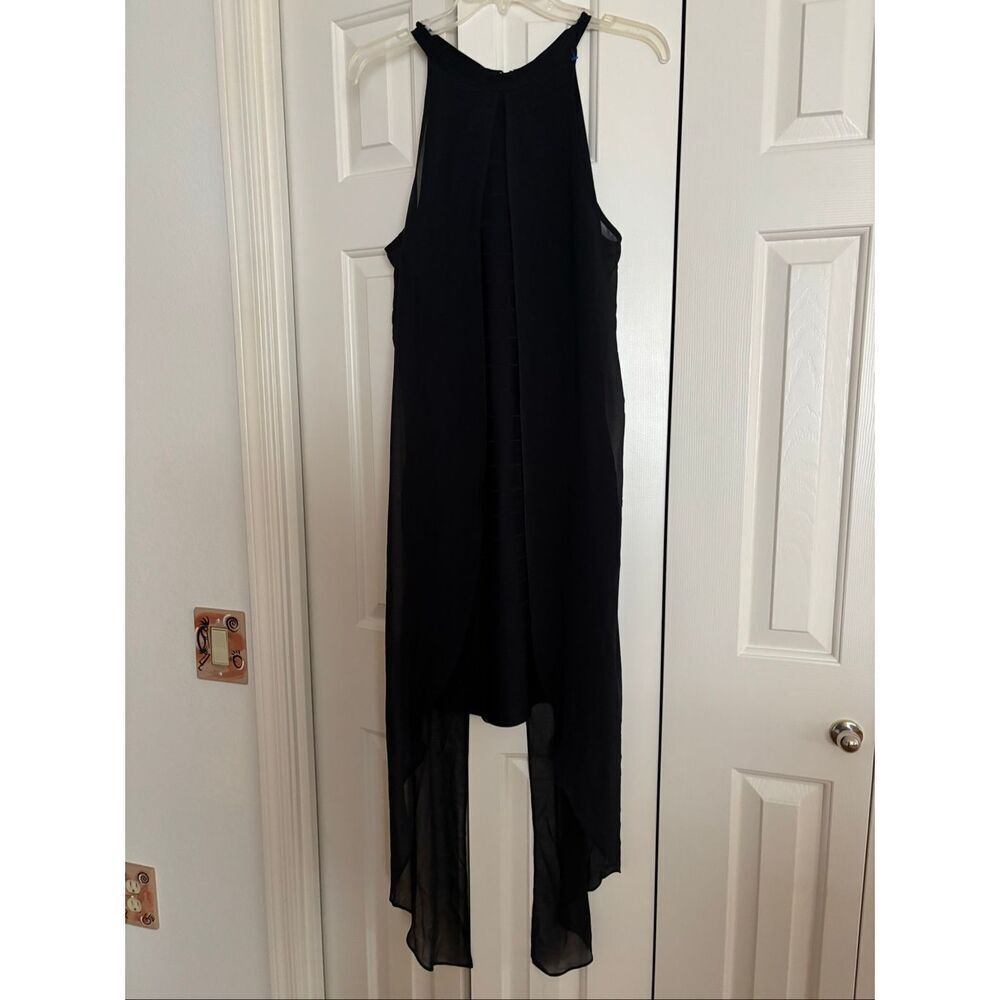 Venus Bodycon Dress with Chiffon Drapes